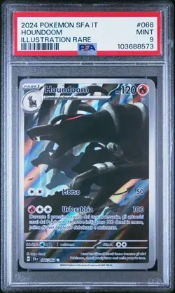 Pokemon PSA 9 Houndoom #066 Segreto Fiabesco 2024 Italiano - Image 2