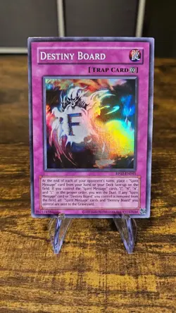 Yugioh! Destiny Board RP02-EN045 Super Rare NM Reprint & Spirit Message I N A L - Image 2
