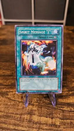 Yugioh! Destiny Board RP02-EN045 Super Rare NM Reprint & Spirit Message I N A L - Image 3