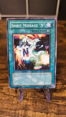 Yugioh! Destiny Board RP02-EN045 Super Rare NM Reprint & Spirit Message I N A L - Image 4