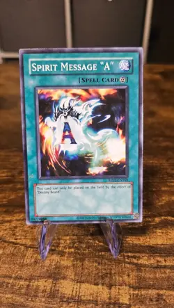 Yugioh! Destiny Board RP02-EN045 Super Rare NM Reprint & Spirit Message I N A L - Image 5
