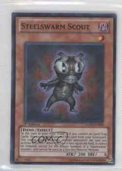 SR - Steelswarm Scout 1st Ed. YuGiOh Hidden Arsenal 5: Invasion #HA05-EN044 READ - Image 1