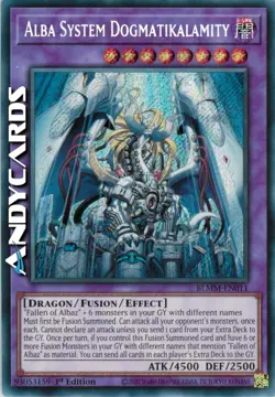 ALBA SYSTEM DOGMATIKALAMITY • Segreta SP • BLMM EN011 • 1Ed • Yugioh! ANDYCARDS - Image 1