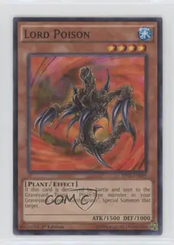 Lord Poison 1st Ed. YuGiOh Battle Pack 3: Monster League #BP03-EN009 - Image 1