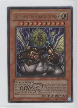 Theinen the Great Sphinx (UR) YuGiOh Exclusive Pack Pyramid of Light Movie 2004 - Image 1