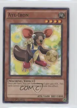 Aye-Iron 1st Ed. YuGiOh Battle Pack 3: Monster League #BP03-EN103 - Image 1