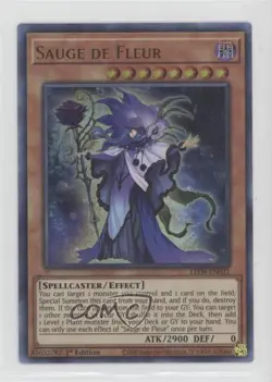 UR - Sauge de Fleur 1st Ed. YuGiOh Legendary Duelists: Synchro Storm #LED8-EN021 - Image 1