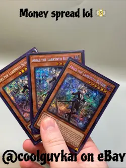 Yugioh Card 1 Copy Of Arias the Labrynth Butler MP24-EN116 Dueling Mirrors Tin - Image 1