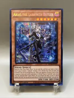 Yugioh Card 1 Copy Of Arias the Labrynth Butler MP24-EN116 Dueling Mirrors Tin - Image 4