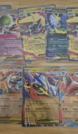 Pokemon Mega Evolution Card Lot New!! Mega Evolutions Set!! NM/M Lot Of 13 - Image 3
