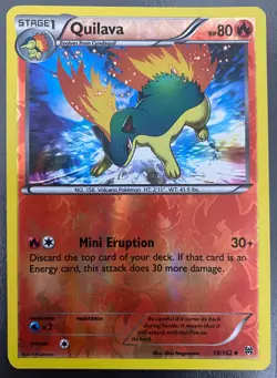 Quilava 19/162 Reverse Holo Breakthrough Set | LP | Pokemon Trading Card TCG - Image 1
