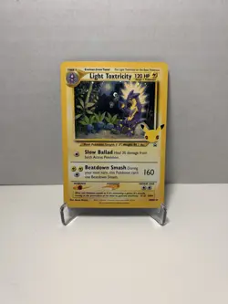 Pokemon TCG SWSH Promo Cards Light Toxtricity # SWSH137 Promo Near Mint - Image 1