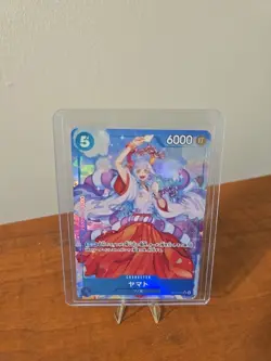 Yamato SR Parallel OP13-054 Japanese ONE PIECE Card Carrying on His Will NM - Image 1