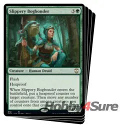 Slippery Bogbonder X4 M/NM Magic MTG Streets Of New Capenna: Commander - Image 1