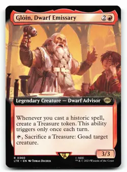 Gloin, Dwarf Emissary Extended Art #360 The Lord of the Rings: Tales of - Image 1