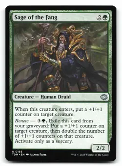 Sage of the Fang #155 Tarkir: Dragonstorm - Image 1