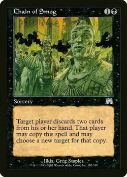 MTG - Chain of Smog- Onslaught - NM Near Mint - Image 1