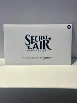 MTG Secret Lair Drop City Styles 2 Dressed To Kill RAINBOW FOIL Sealed Free Ship - Image 2