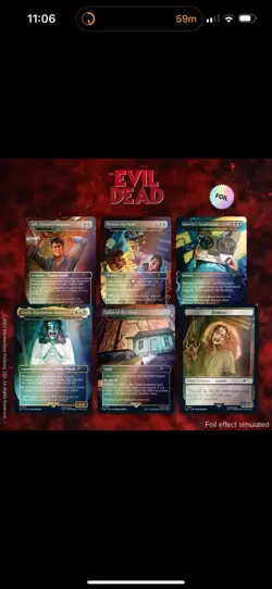 Magic the Gathering (MTG) - Secret Lair x The Evil Dead (Foil) - Image 1