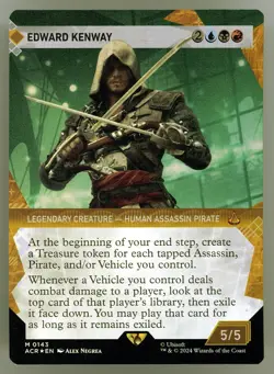 Edward Kenway (Showcase) Universes Beyond: Assassin's Creed Foil - Image 1