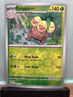 Pokemon TCG: Exeggutor 2/131, Prismatic Evolutions _ REVERSE HOLO - Image 1