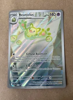 Pokemon Black Bolt Reuniclus SVP 212 Black Star Promo NM A - Image 1