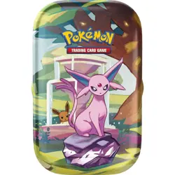 🔥 Pokemon TCG Scarlet & Violet Prismatic Evolutions Espeon Sealed Mini Tin - Image 1