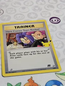 C3445 POKEMON TCG CELEBRATIONS HERE COMES TEAM ROCKET #15 NM-M PACK FRESH HOLO - Image 2
