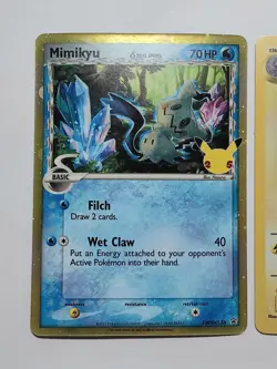 Celebrations Chest Promo Set- Mimikyu SWSH136, SWSH137, SWSH138 Pokemon TCG - Image 2