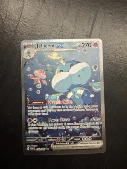 Jellicent ex 168/086 Special Illustration Rare Pokemon SV White Flare NM - Image 1