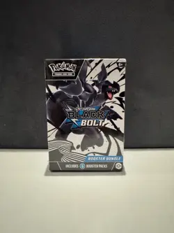 Pokemon TCG Scarlet & Violet Black Bolt Booster Bundle - New & Sealed - In Hand - Image 1