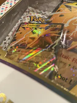 Pokemon Scarlet & Violet 151 Zapdos Ex Collection Box - New - Factory Sealed - Image 3