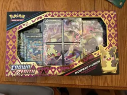 Pokemon TCG Crown Zenith Morpeko V-Union Premium Playmat Collection New 820650851919 - Image 1