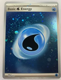 Water Energy 003 Scarlet & Violet 151 Pokemon Card - NM - Image 1