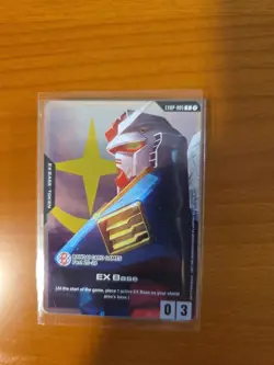EX Base EXBP-005 Gundam TCG Bandai Card Games Fest 25-26 Stamped Exclusive Promo - Image 1