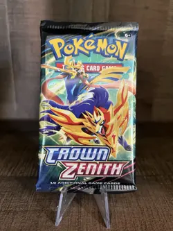 Pokemon Crown Zenith Booster Pack - 10 Cards / Pack - NEW / SEALED - Image 1