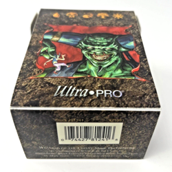 VTG 1997 Magic The Gathering Ultra Pro Plastic Deck Box Black Lotus Juzam Djinn - Image 5