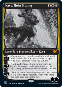 MTG | Kaya, Geist Hunter [Innistrad: Double Feature] Near Mint - Image 1