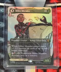 Miles Morales (0234) (Borderless) Marvel's Spider-Man Foil - Image 1