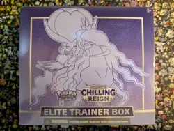 Pokemon TCG Sword & Shield Chilling Reign Elite Trainer Box ETB Sealed New - Image 1
