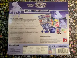 Pokemon TCG Sword & Shield Chilling Reign Elite Trainer Box ETB Sealed New - Image 2