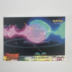 1999 Pokemon Movie Animation Edition Blue #36 Ash's Sacrifice - Image 1