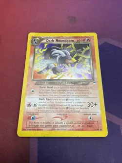 Pokemon Neo Destiny Set Dark Houndoom 7/105 Holo Rare HP - Image 2