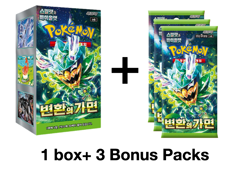 [1box+3packs]Mask of Change Sv6 Scarlet&Violet Booster box Korean - Image 1
