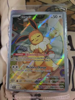 SEALED Pokemon Center Stamped Eevee 173 Promo Prismatic Evolutions ETB Exclusive - Image 1