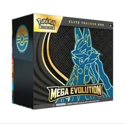 Pokemon TCG Mega Evolution Lucario Elite Trainer Box ETB 9/26 PREORDER - Image 1