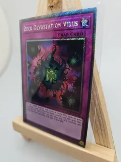 Yu-Gi-Oh Deck Devastation Virus 1st Edition Platinum Secret Rare RA03-EN150 Near - Image 3