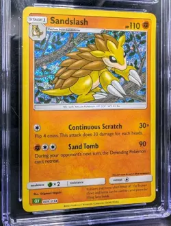Sandslash 009/034 Trading Card Game Classic Holo Venusaur & Lugia Ex Deck CGC 9 - Image 1