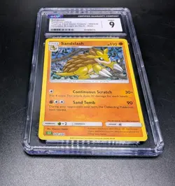 Sandslash 009/034 Trading Card Game Classic Holo Venusaur & Lugia Ex Deck CGC 9 - Image 5