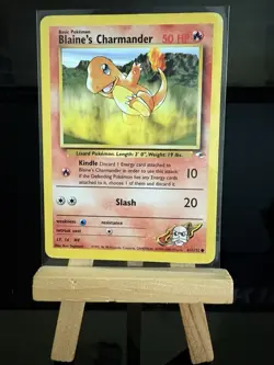 BLANE’S CHARMANDER - 61/132 Gym Heroes LP - Regular Common- Pokemon TCG Card - Image 1